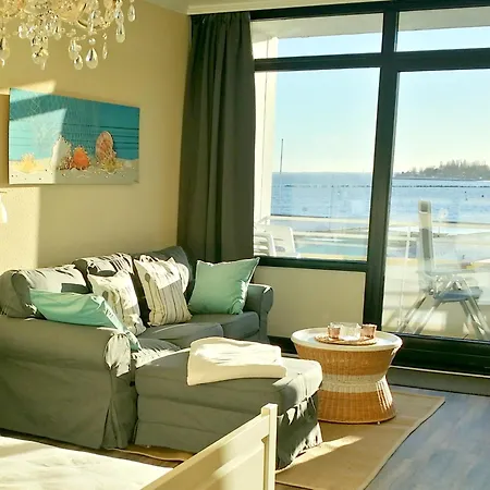 Ferienapartment Meerzeit Suedstrand 34m² 2 Pers. 1.og Bk Mb Wlan Lejlighed Femern